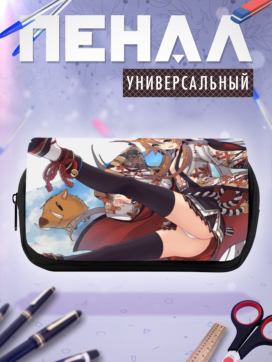 Пенал-косметичка Девушка в кимоно