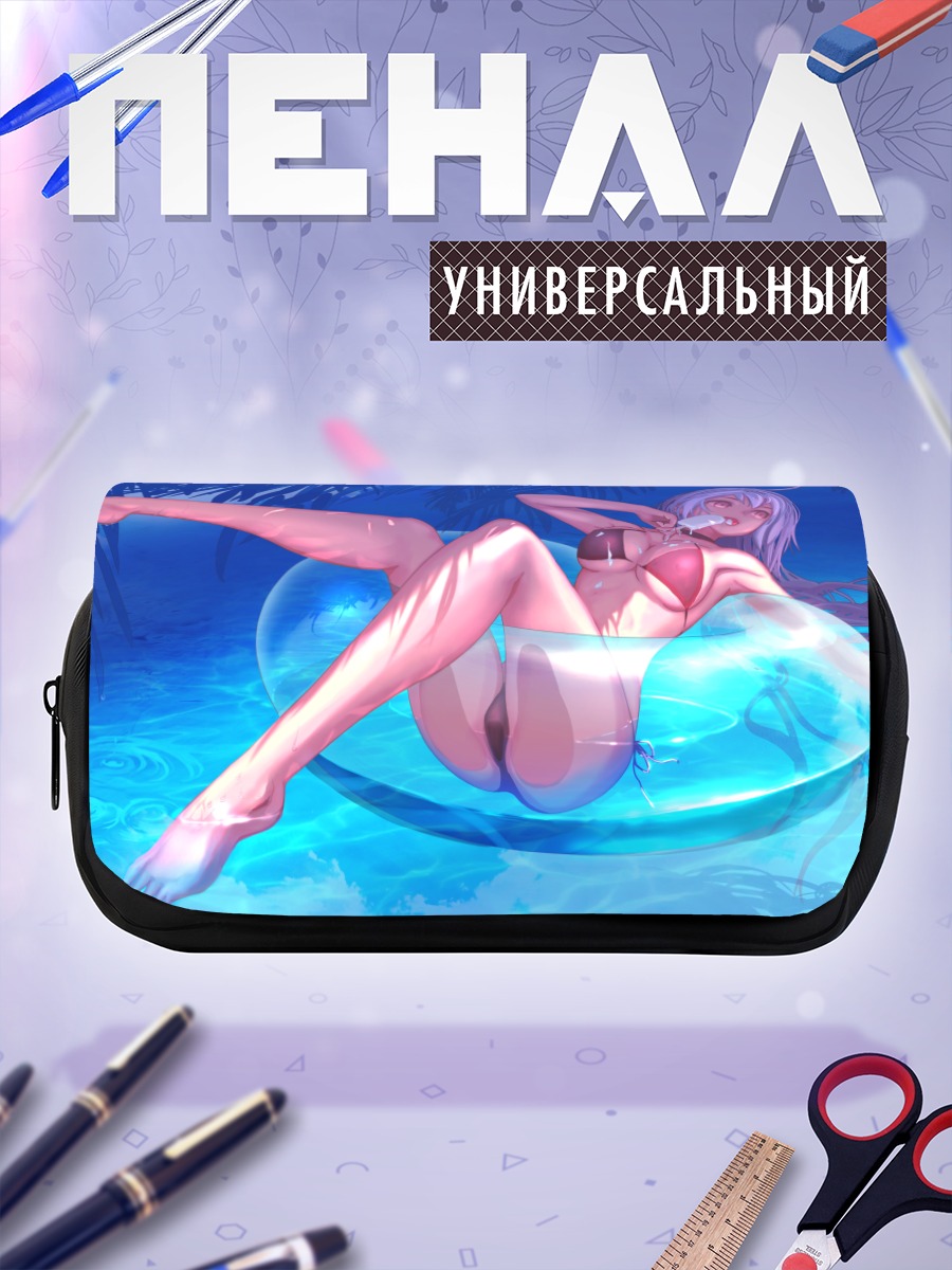 Пенал-косметичка Жанна д'Арк на пляже