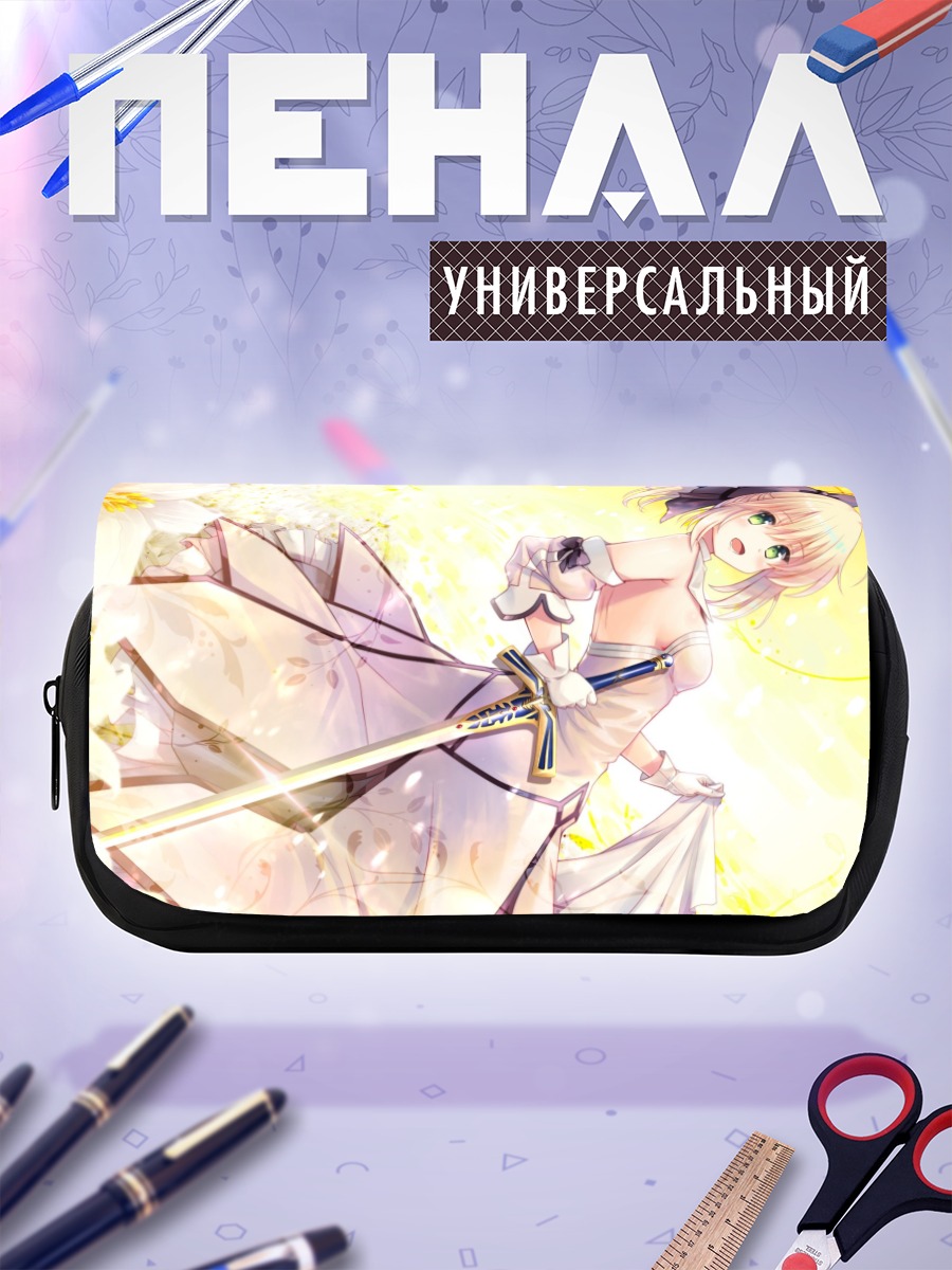 Пенал-косметичка Сабер Лили в цветах