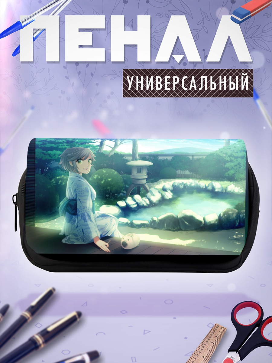 Пенал-косметичка Тамаюра но Ядо в саду