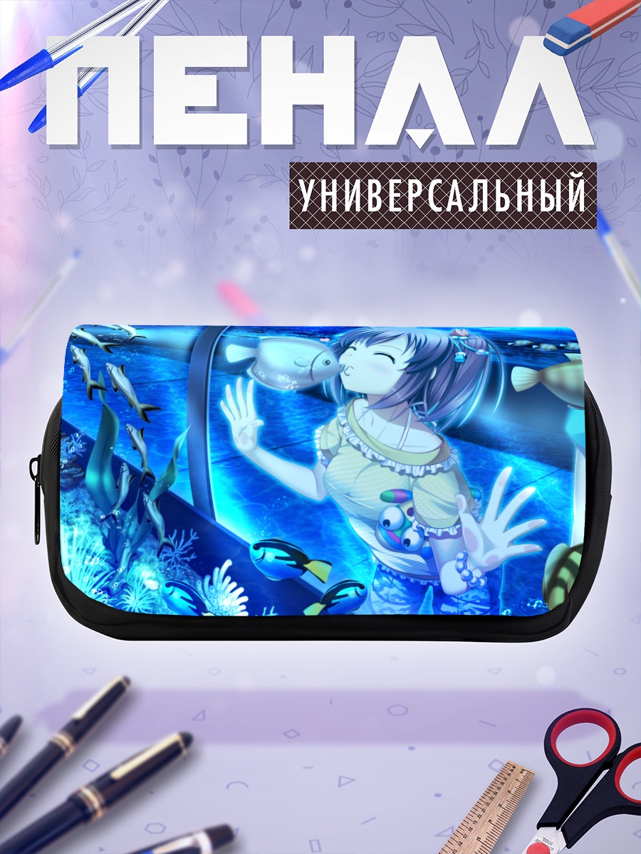 Пенал-косметичка Мику Хацунэ под водой