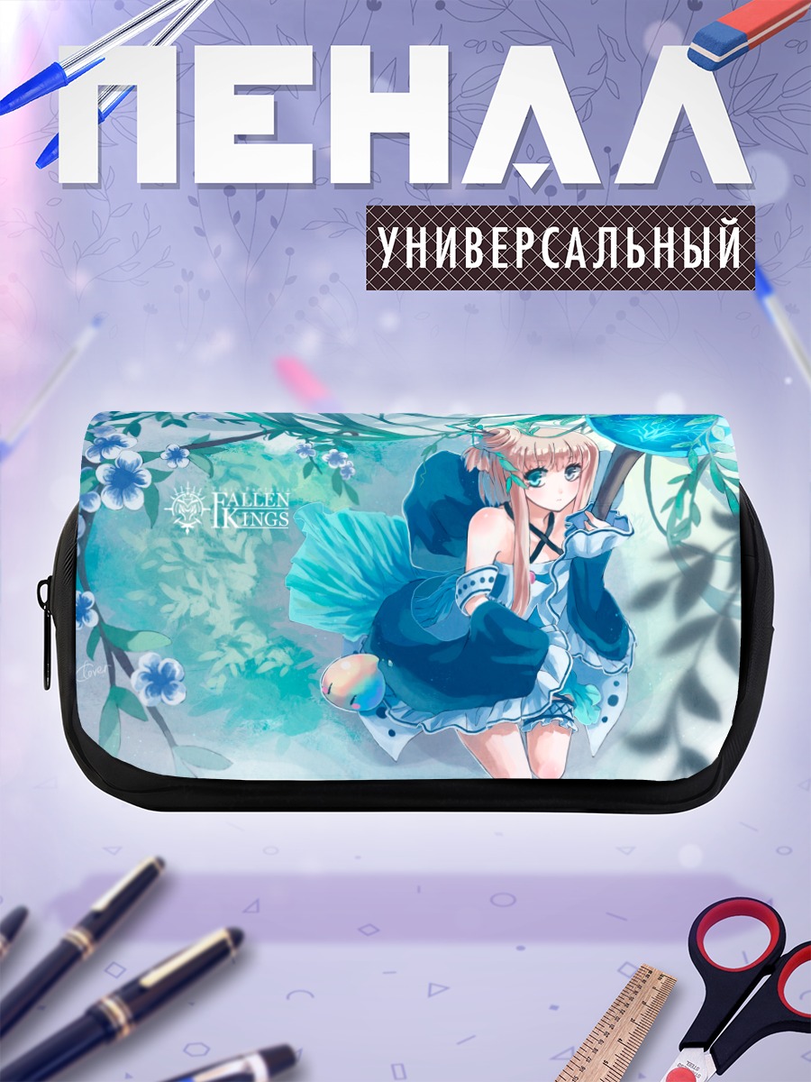 Пенал-косметичка Деурия в цветах