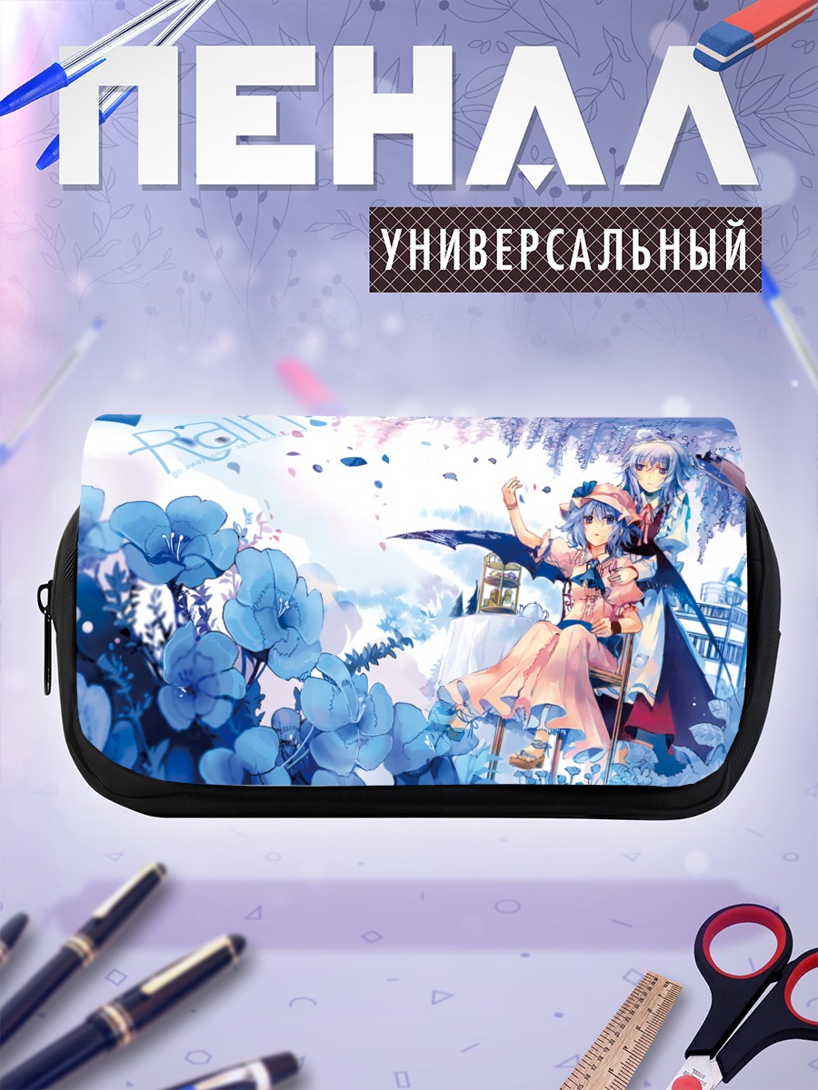 Пенал-косметичка Сакуя Идзаёи в цветах