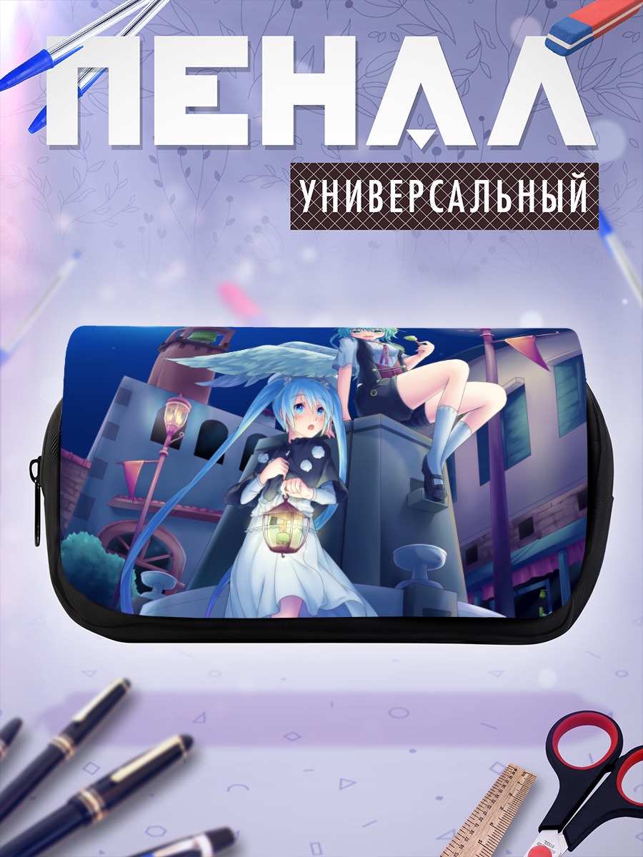 Пенал-косметичка Мику Хацунэ и Гуми