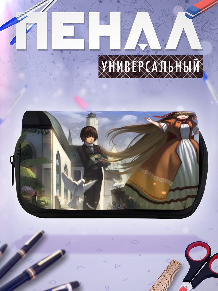Пенал-косметичка Викторика де Бруа в саду