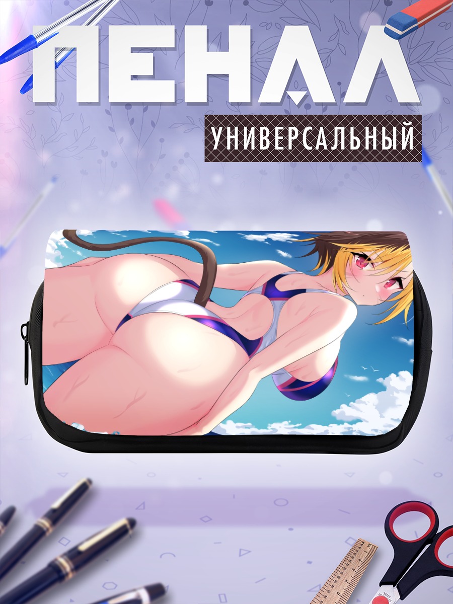 Пенал-косметичка Кошкодевочка в купальнике