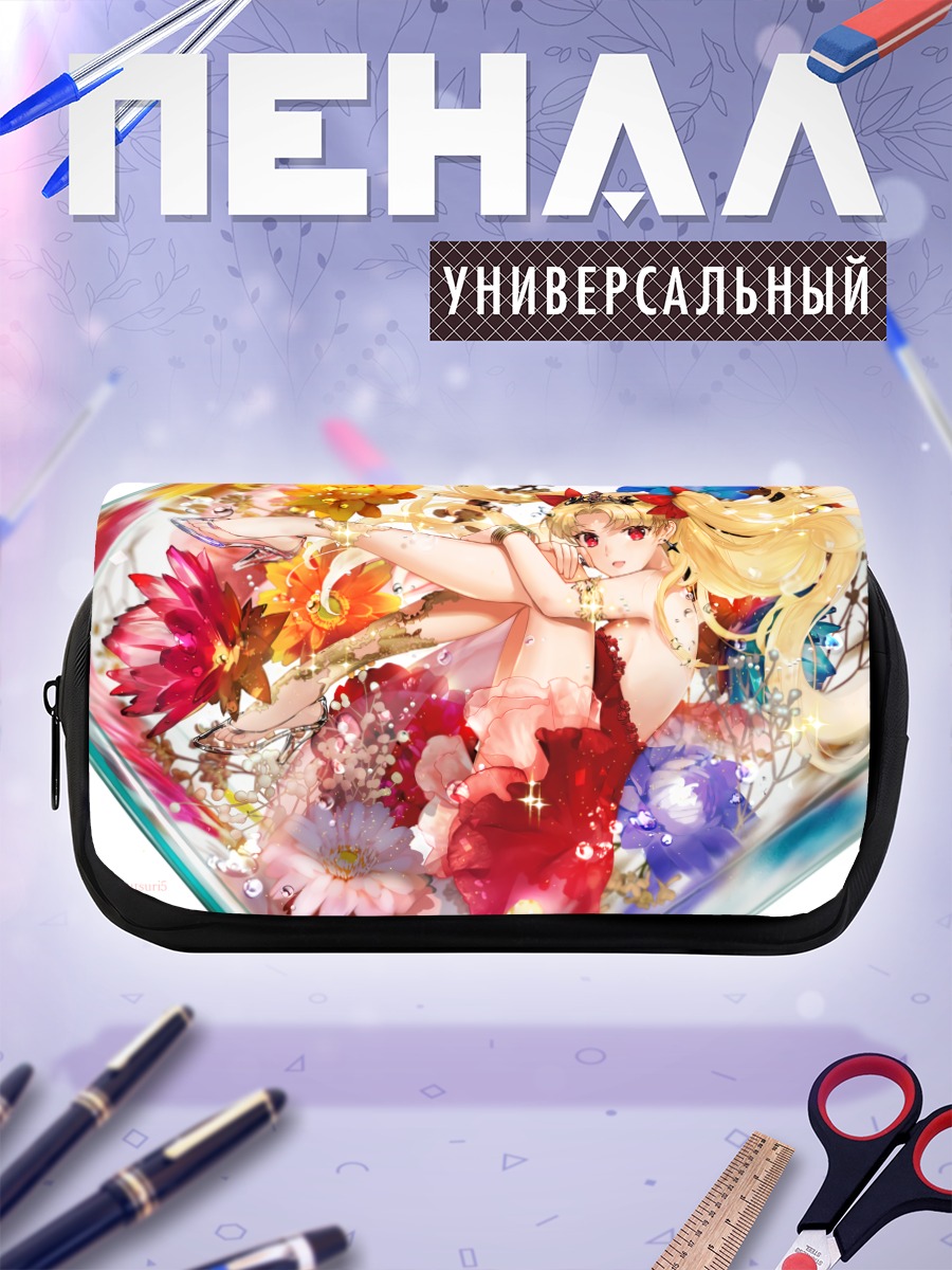 Пенал-косметичка Эрешкигаль в цветах