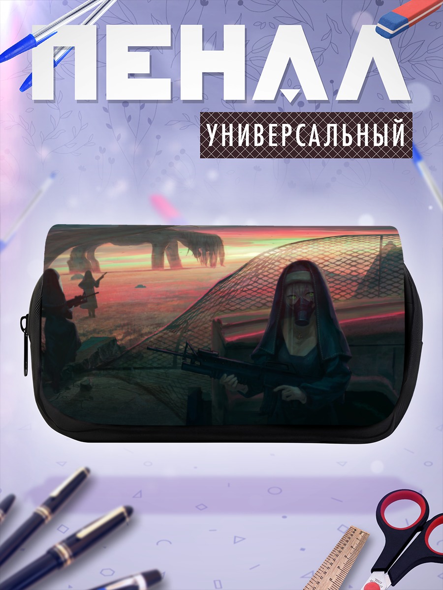 Пенал-косметичка Монахиня на закате