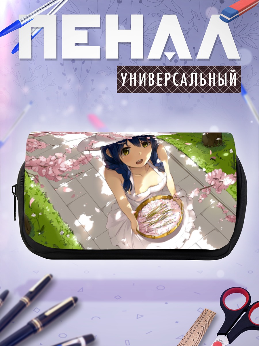 Пенал-косметичка Мегуми Тадокоро с сакурой