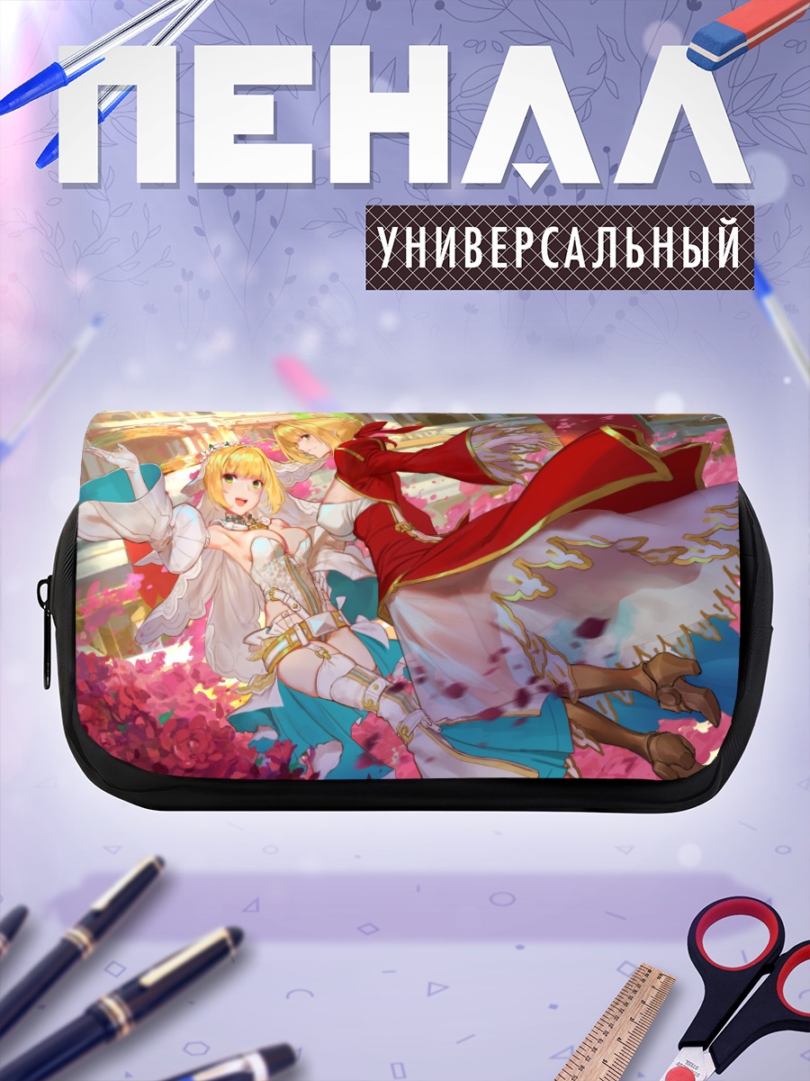 Пенал-косметичка Неро Клавдий в цветах