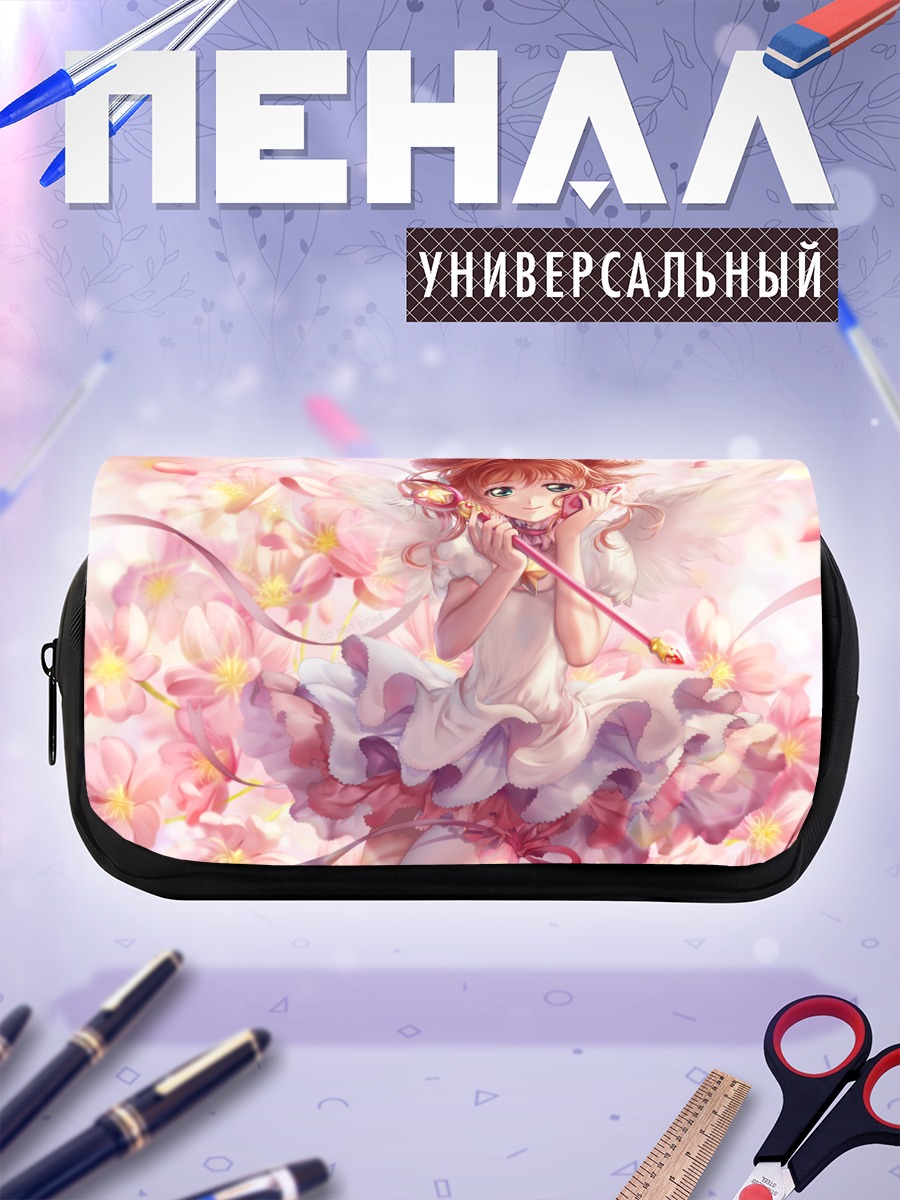 Пенал-косметичка Сакура Киномото в цветах