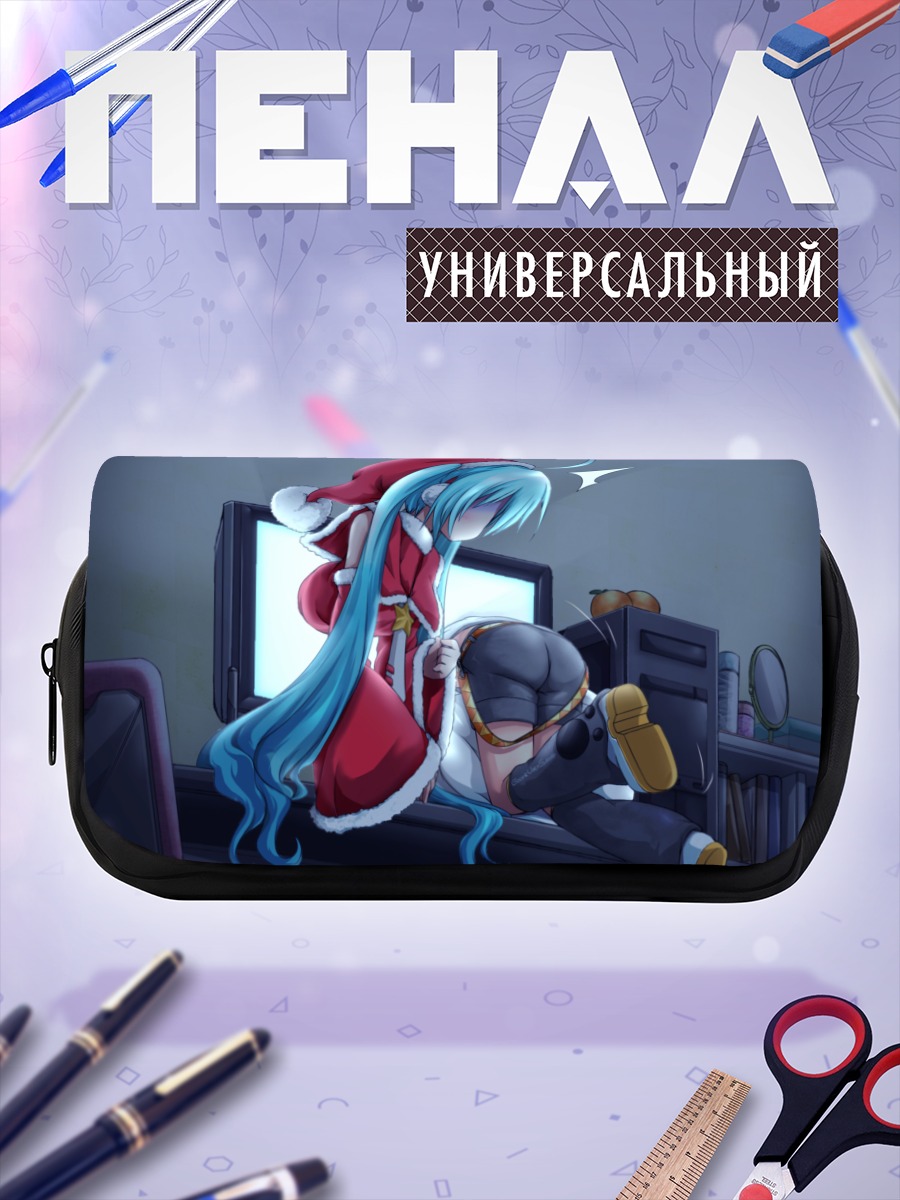 Пенал-косметичка Мику Хацунэ в Санте