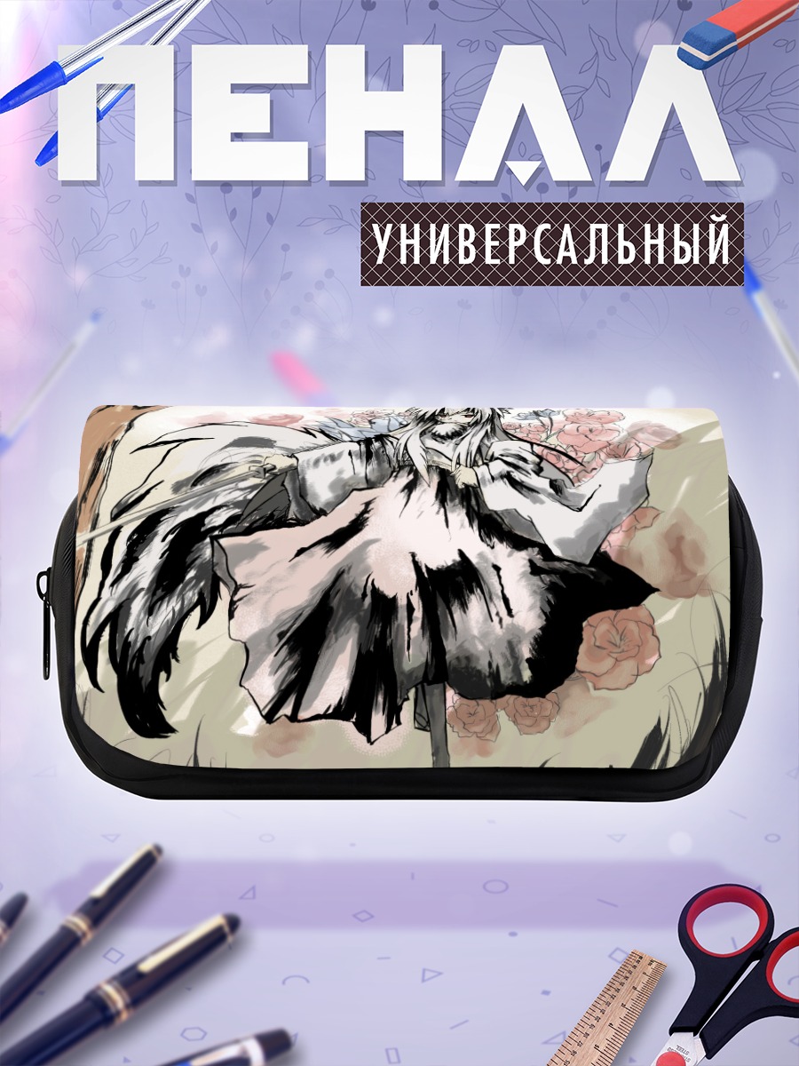 Пенал-косметичка Момидзи Инубасири в цветах