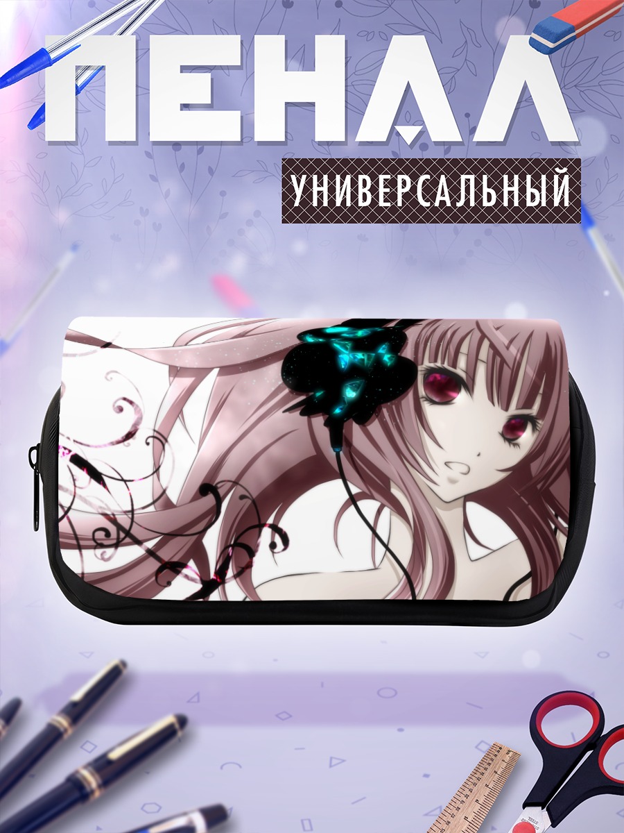 Пенал-косметичка Лука Мегурин в цветах