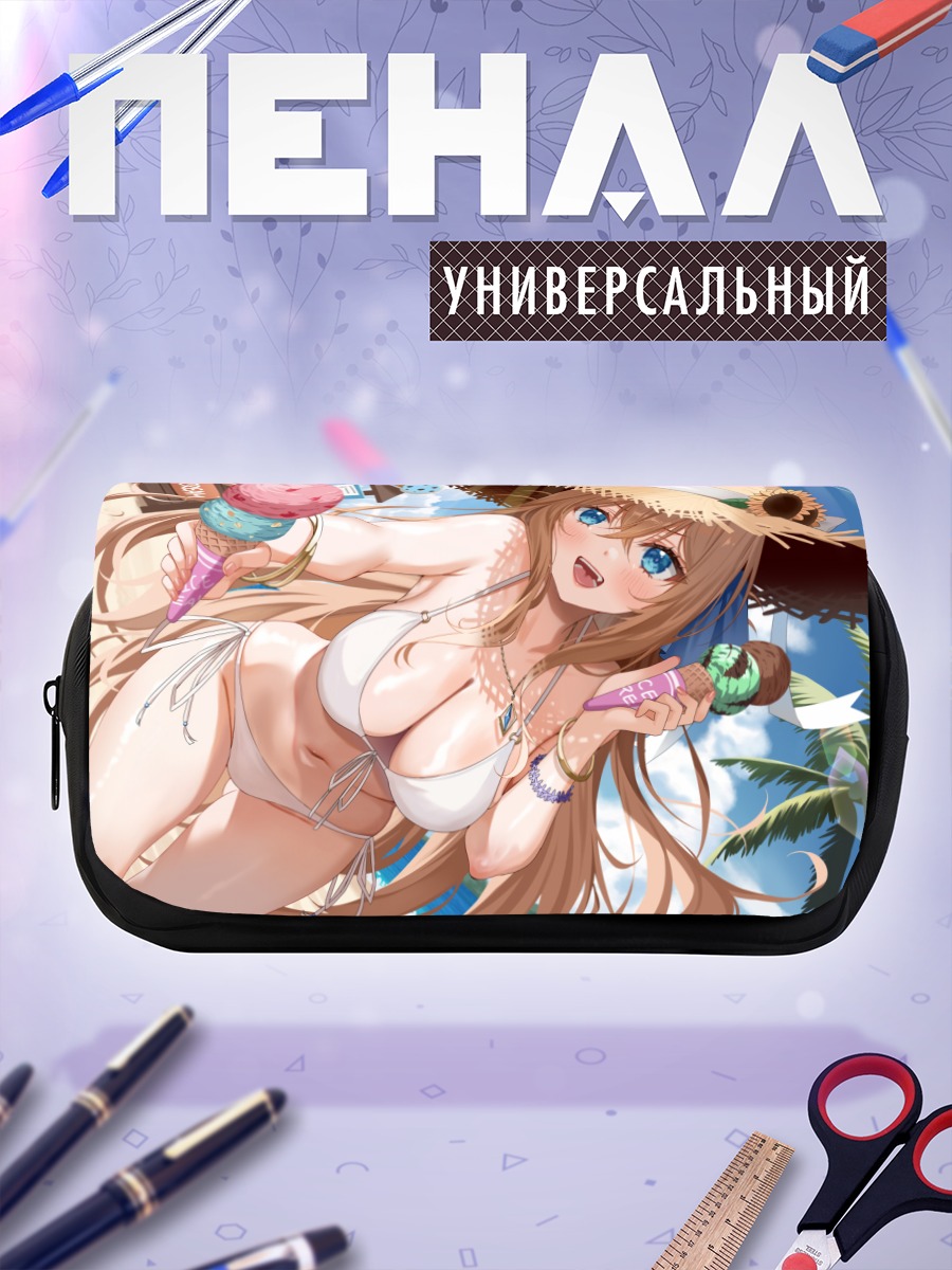 Пенал-косметичка Михиро Аманэ с мороженым