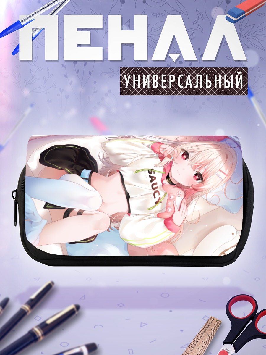 Пенал-косметичка Геймерша в капюшоне
