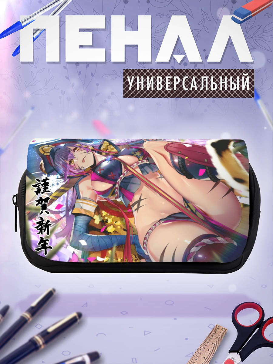 Пенал-косметичка Воительница с ушками