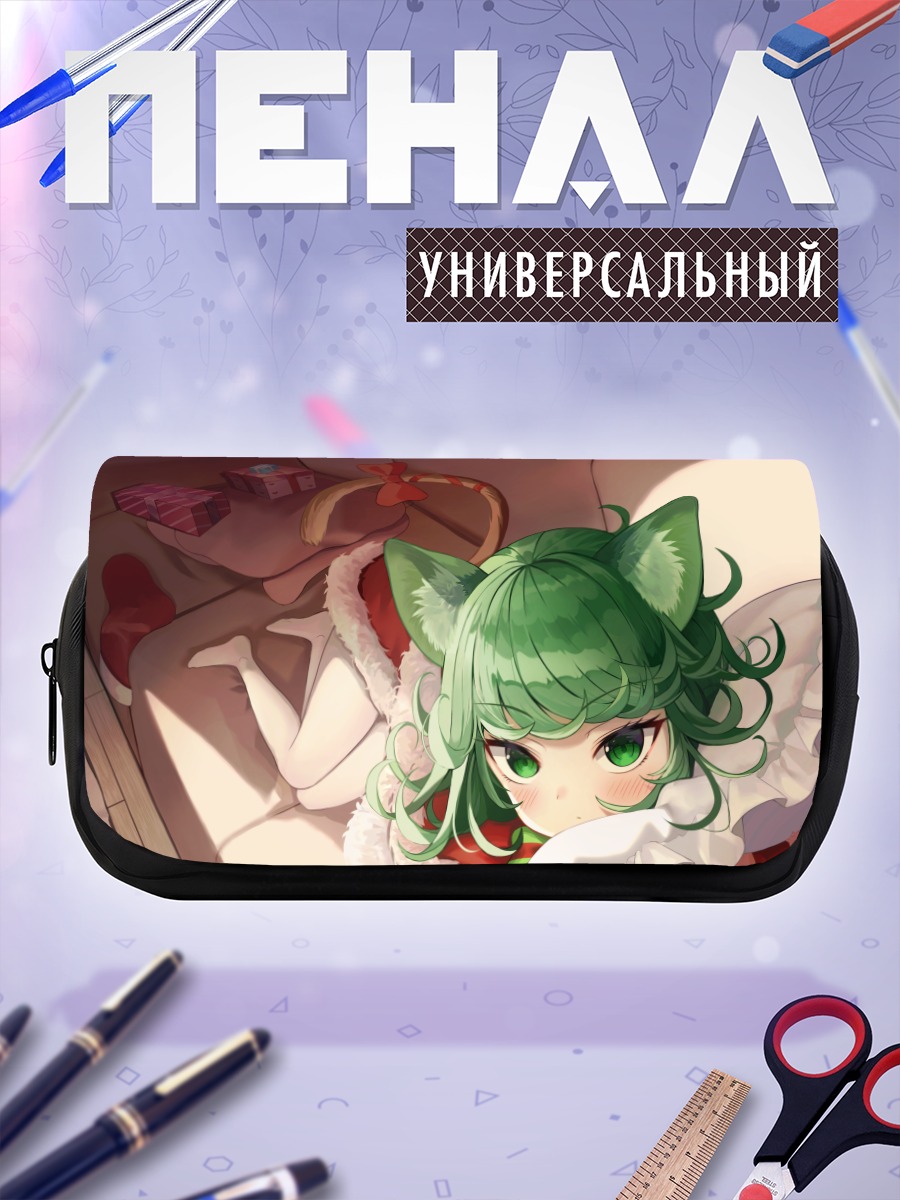 Пенал-косметичка Тацумаки в рождественском наряде