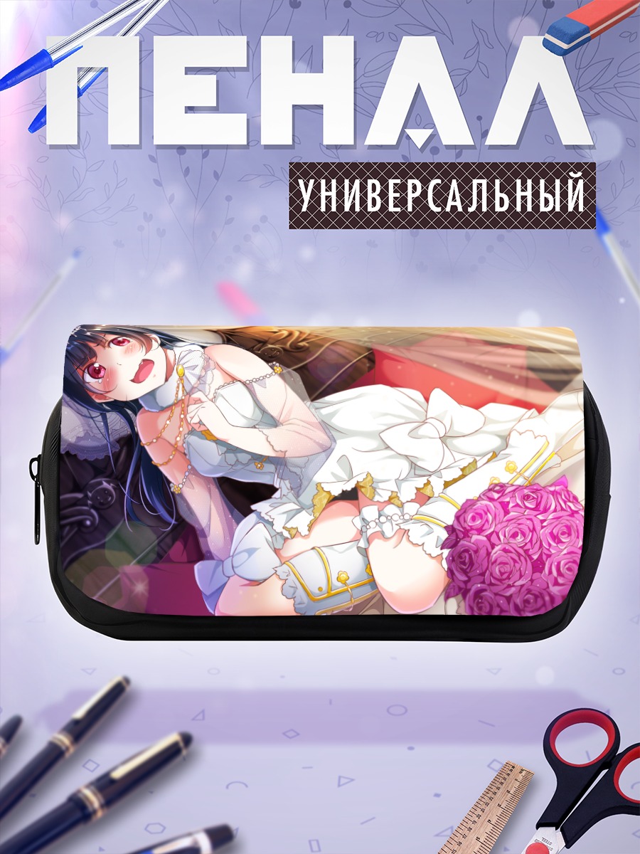 Пенал-косметичка Ёсико Цусима с розами