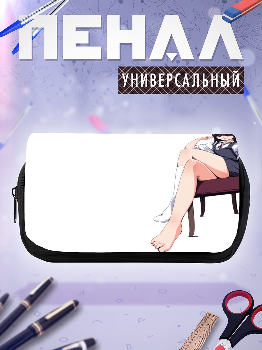 Пенал-косметичка Девушка в платье