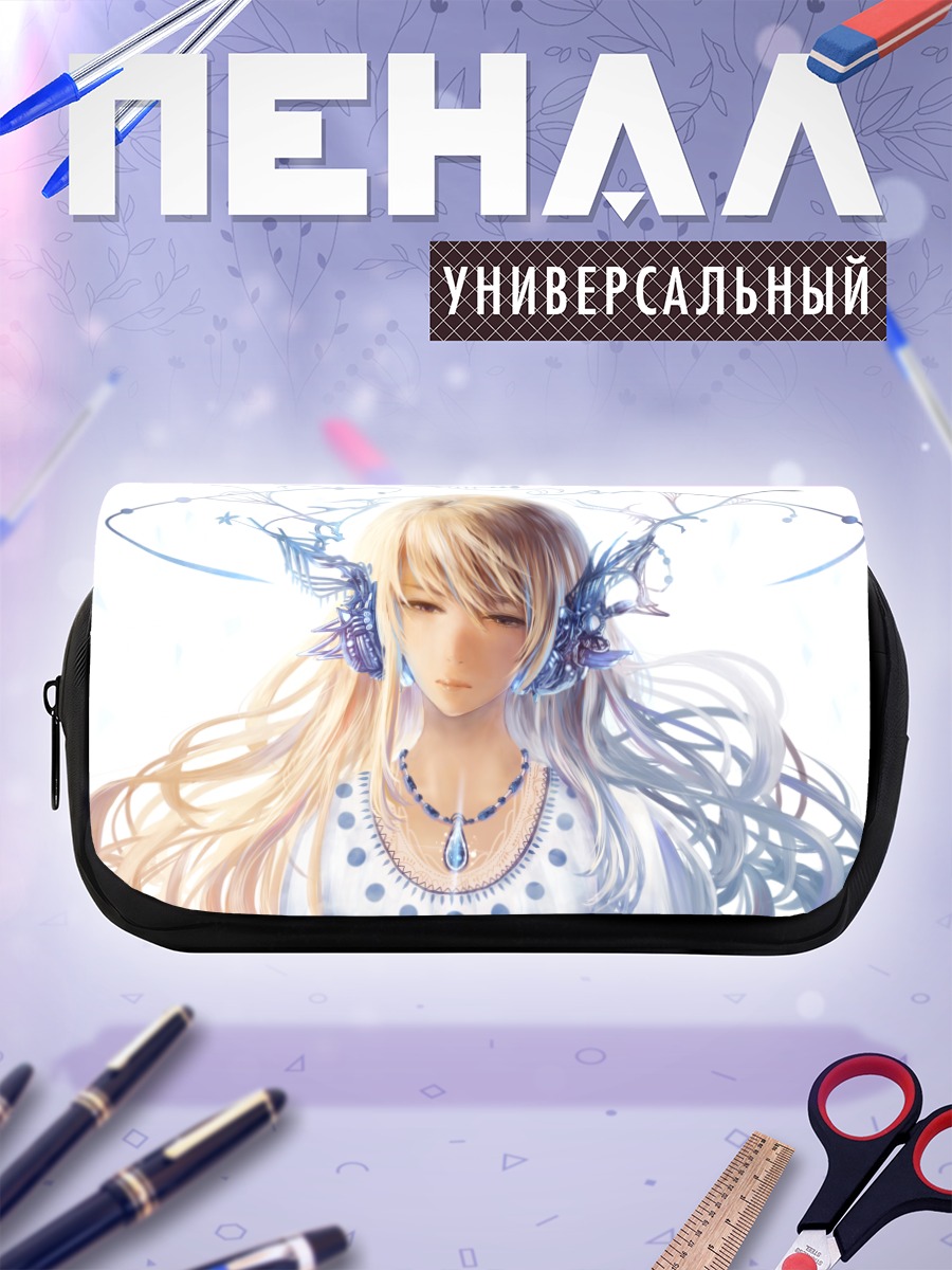 Пенал-косметичка Блондинка в украшениях