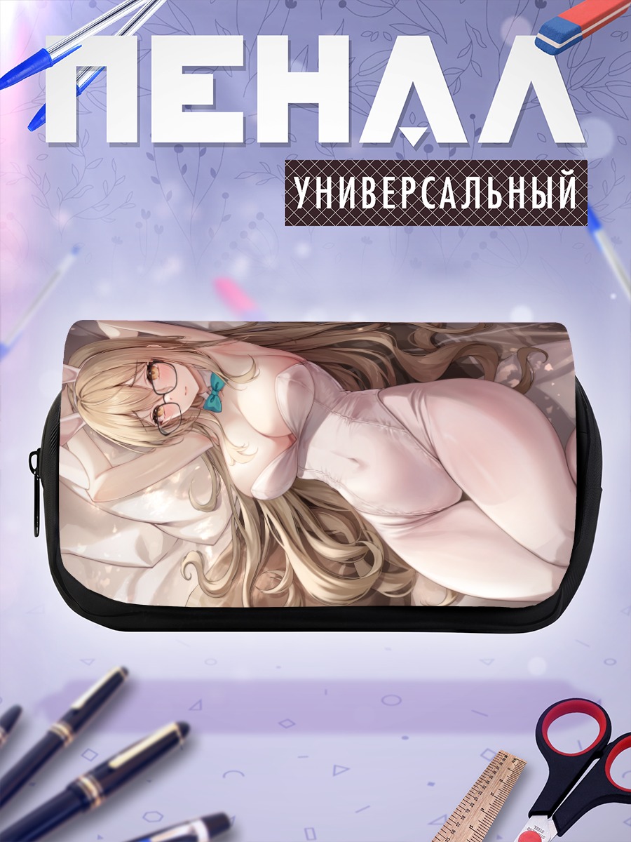 Пенал-косметичка Аканэ Мурокаса в белом