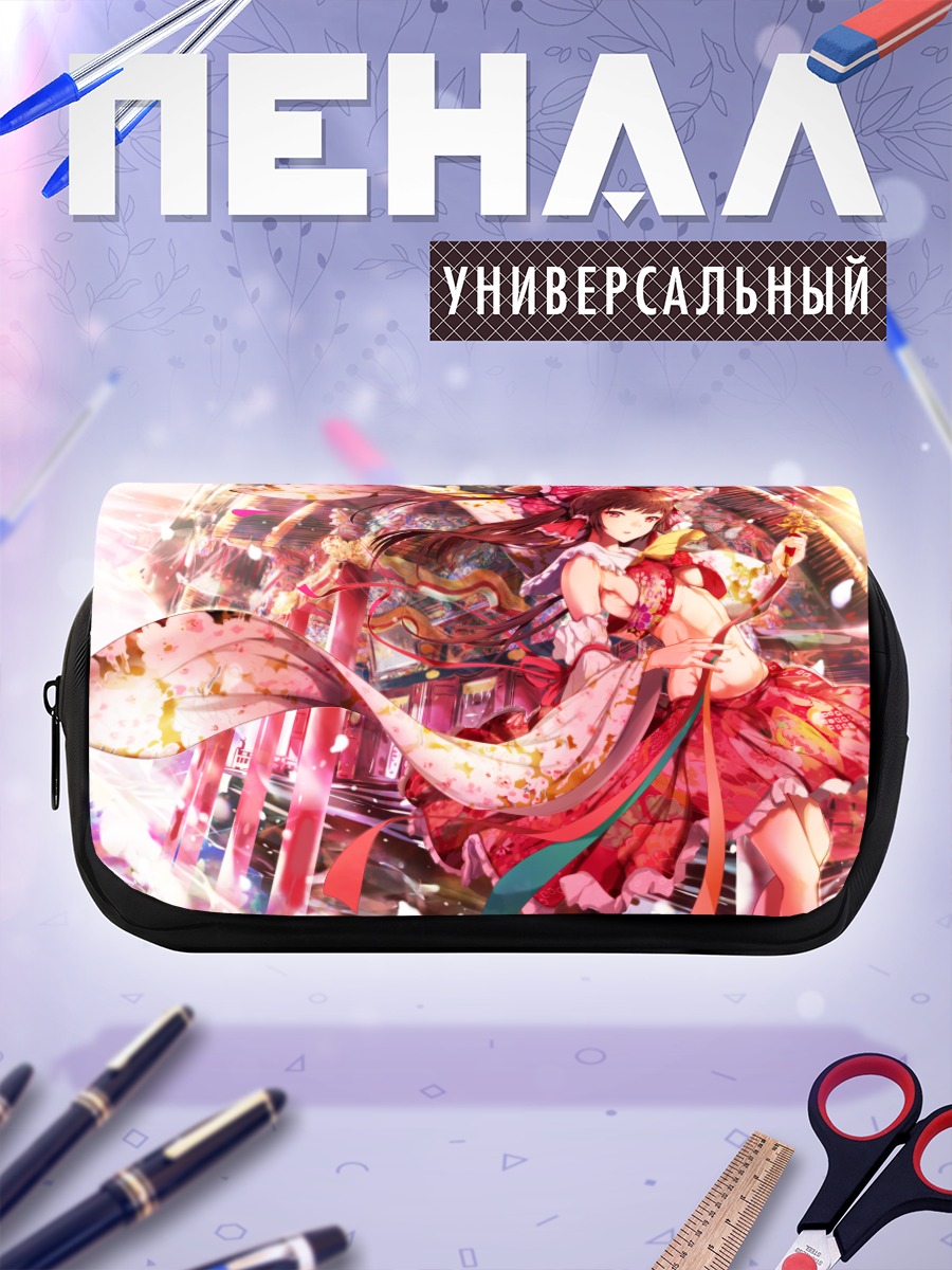 Пенал-косметичка Рейму Хакурей в храме