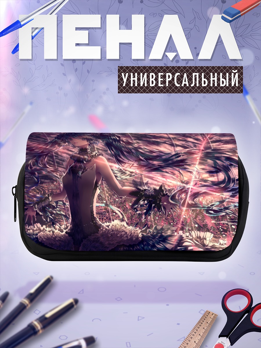 Пенал-косметичка Мику Хацунэ в сиянии
