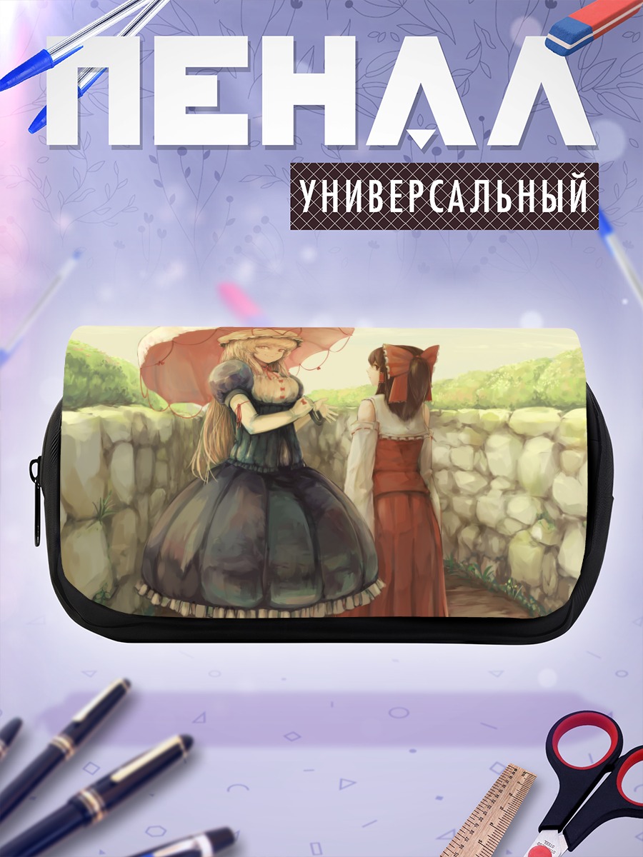 Пенал-косметичка Рейму Хакурей в саду