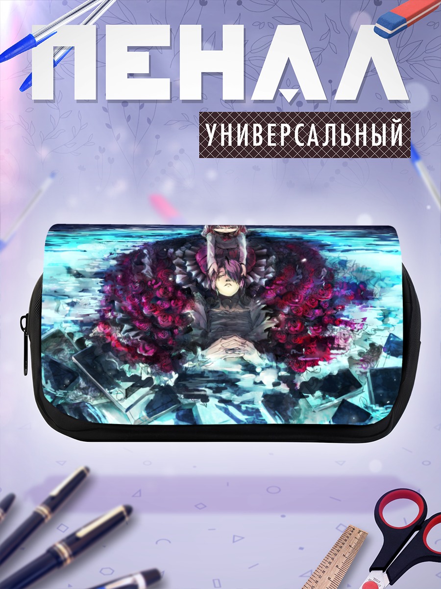 Пенал-косметичка Гэри и Иб в розах