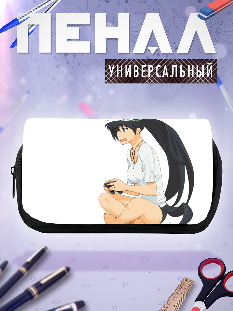 Пенал-косметичка Хибики Ганаха в белом