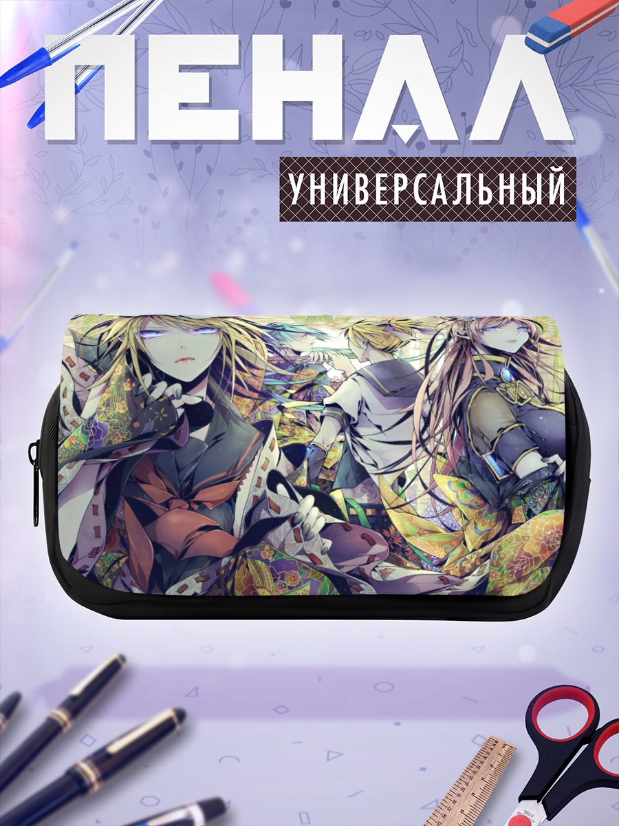 Пенал-косметичка Мику Хацунэ и Вокалоиды