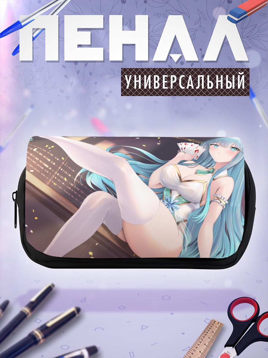 Пенал-косметичка Мику Хацунэ зайка