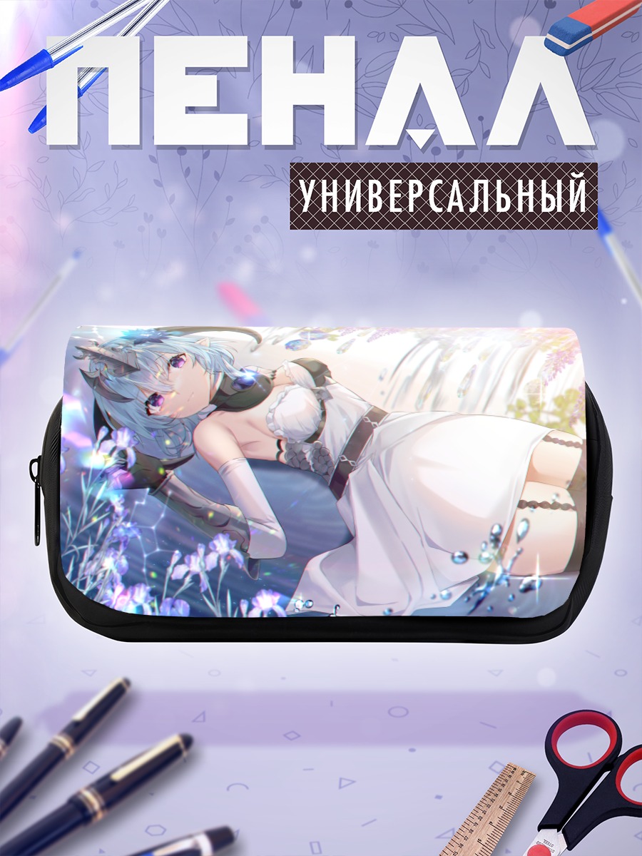Пенал-косметичка Филин в цветах