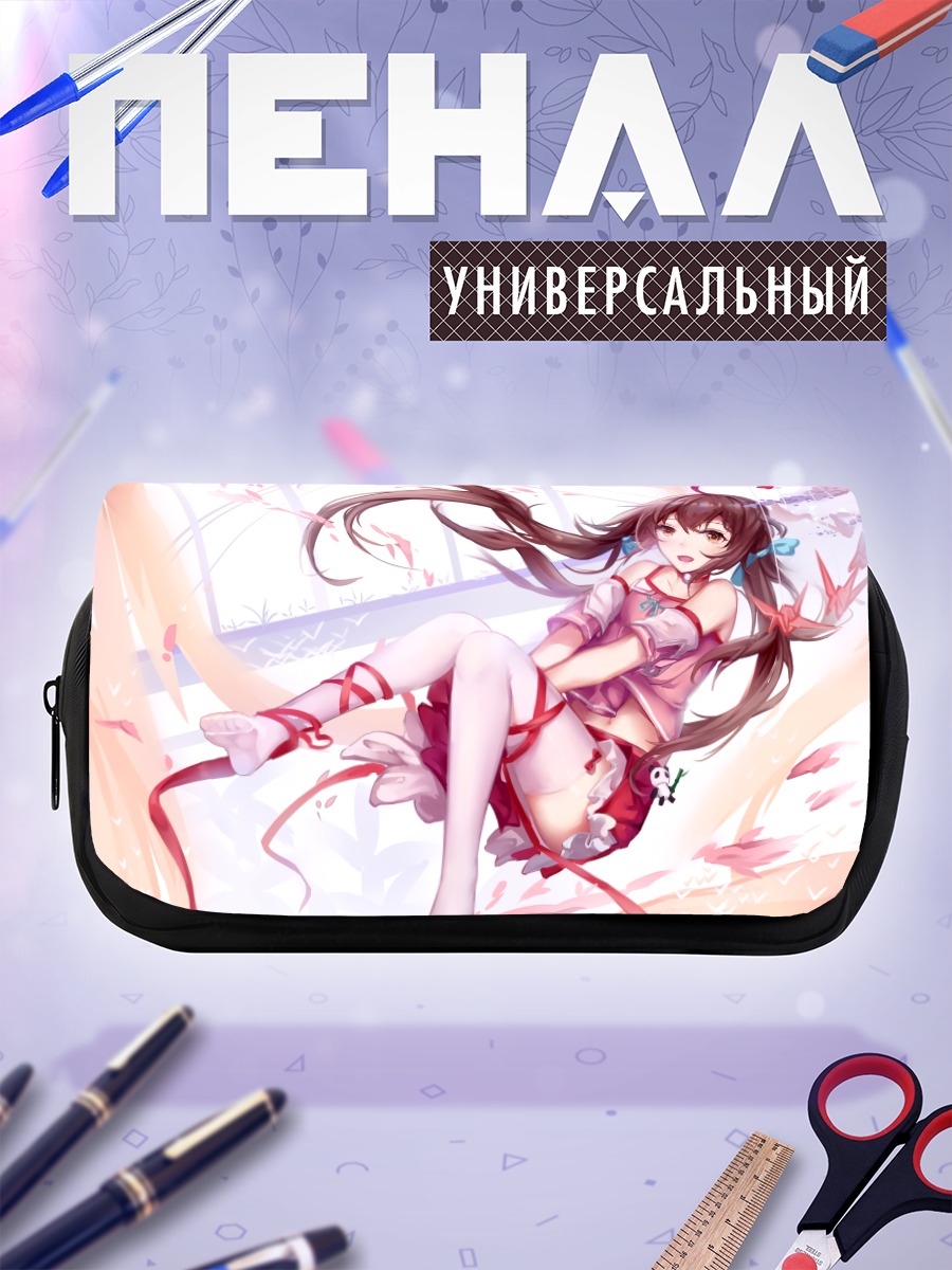 Пенал-косметичка Синка Мусуме в лепестках