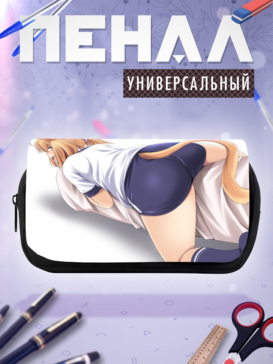 Пенал-косметичка Кошкодевочка в форме