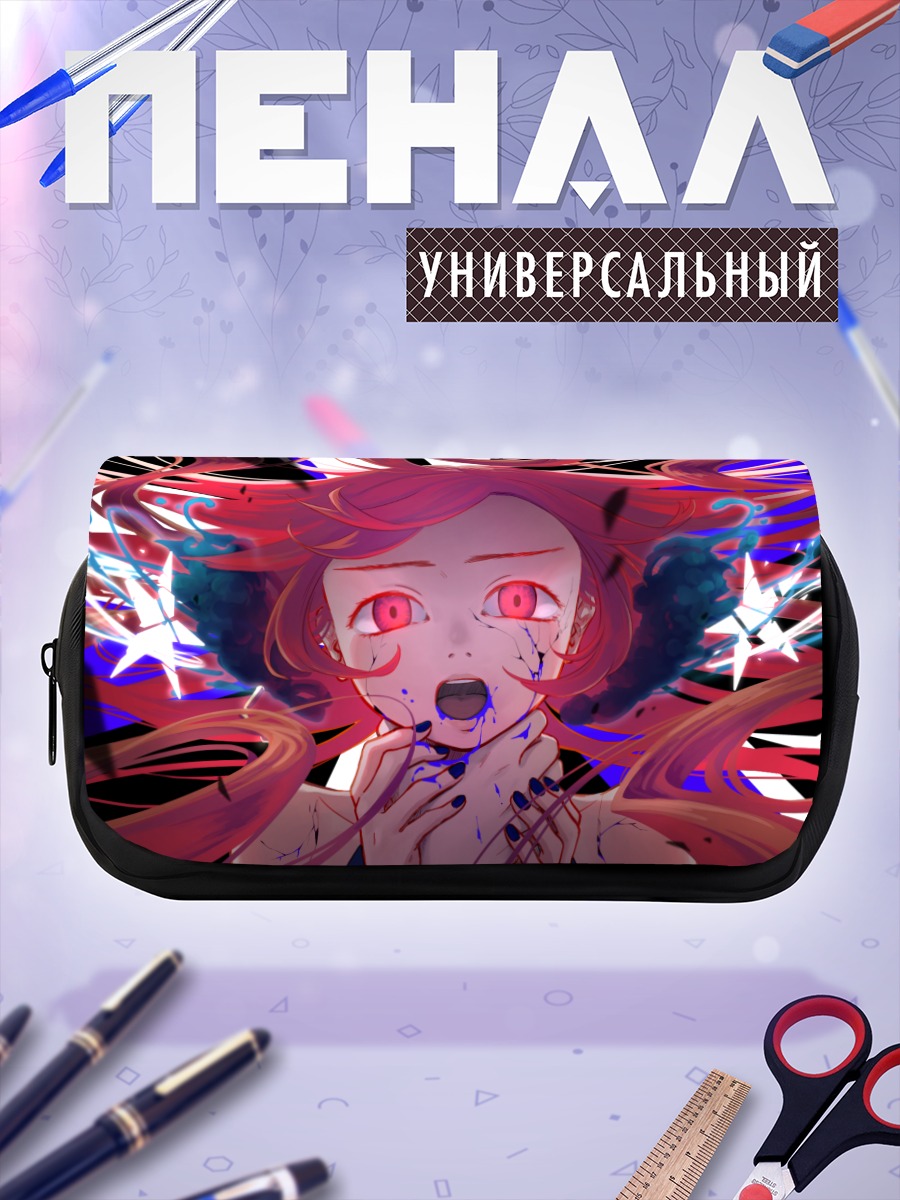 Пенал-косметичка Мику в ярости