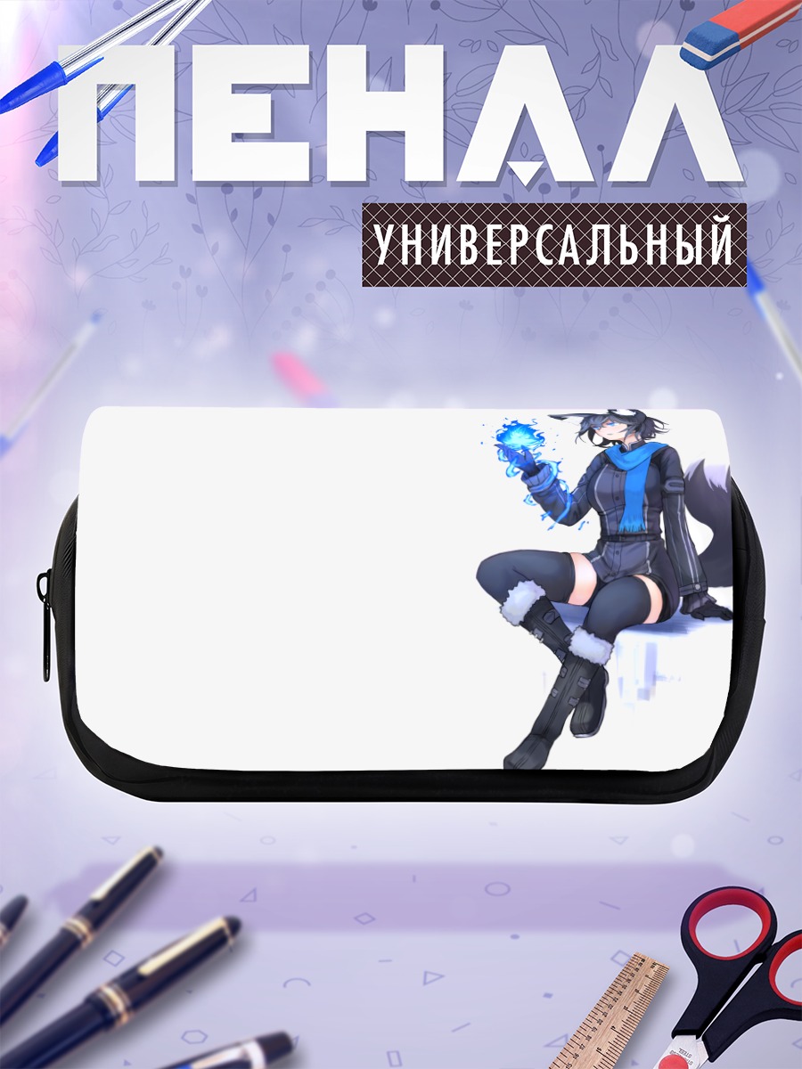 Пенал-косметичка Нанако с пламенем