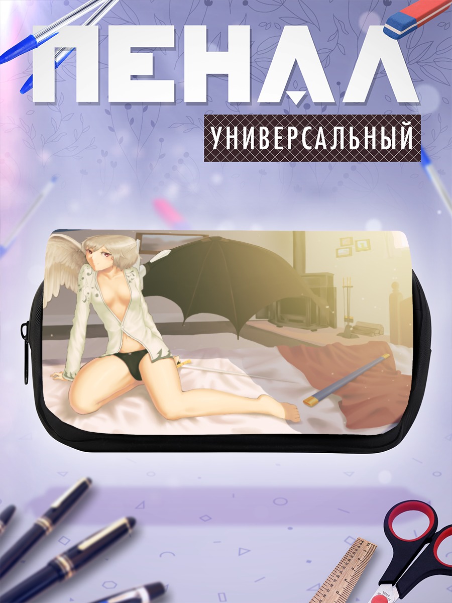 Пенал-косметичка Сагуме Кишин в спальне