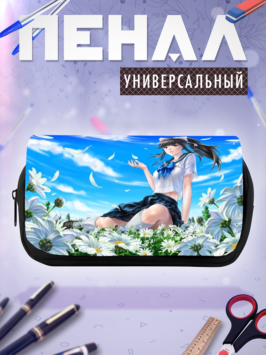 Пенал-косметичка Манака Такане в цветах