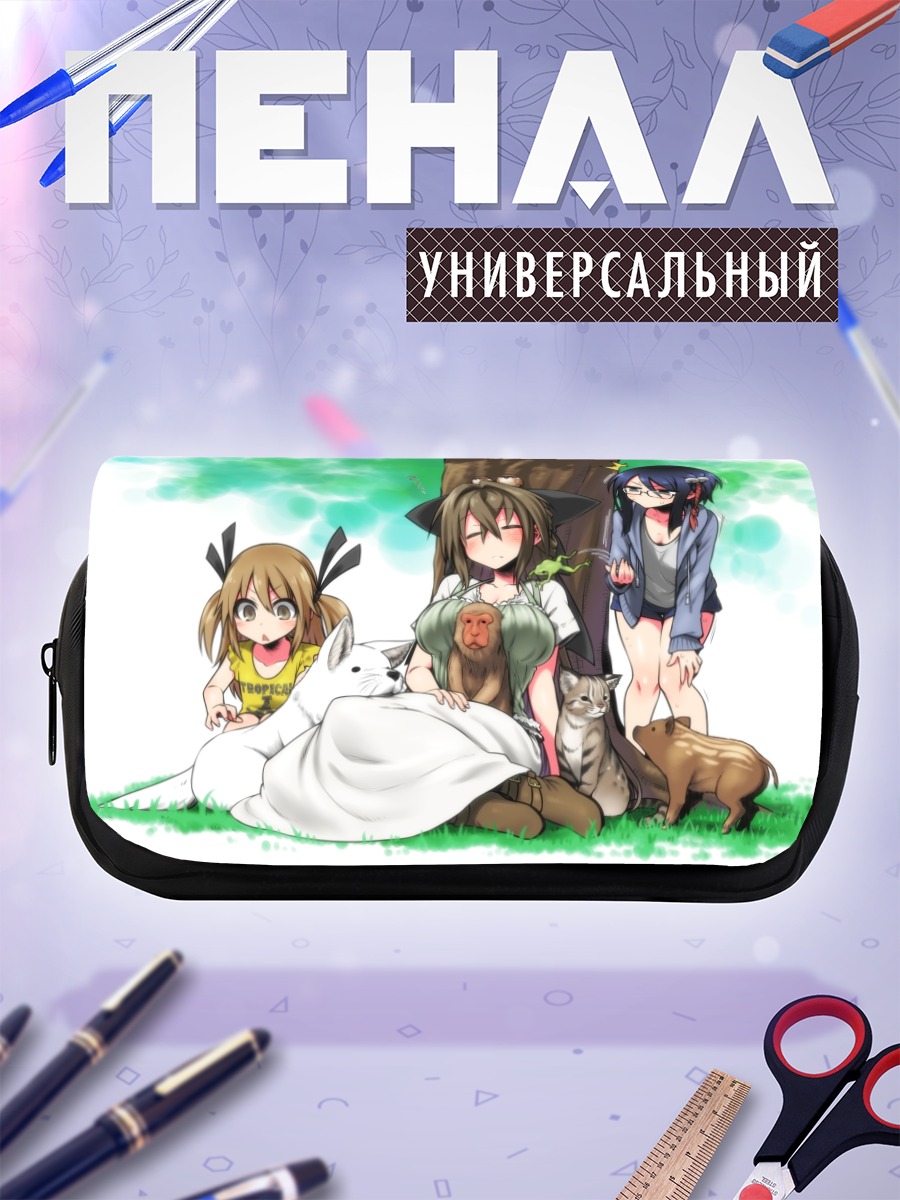 Пенал-косметичка Спящие коты и друзья