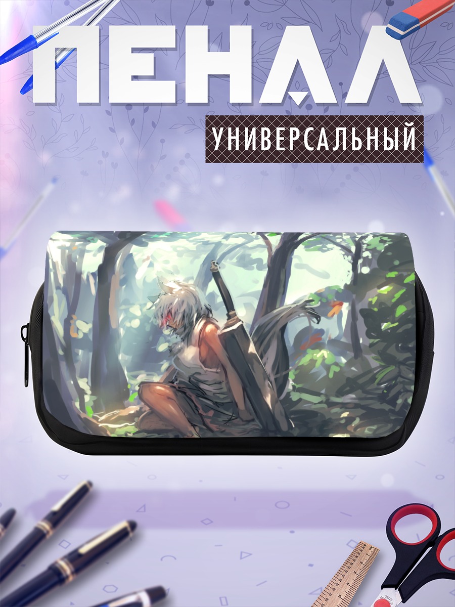 Пенал-косметичка Момидзи Инубасири в лесу