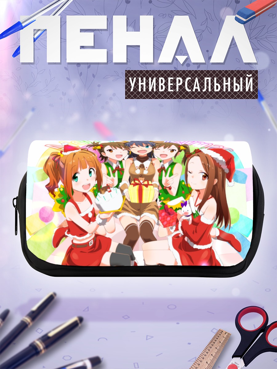 Пенал-косметичка Идолмастер Рождественский праздник