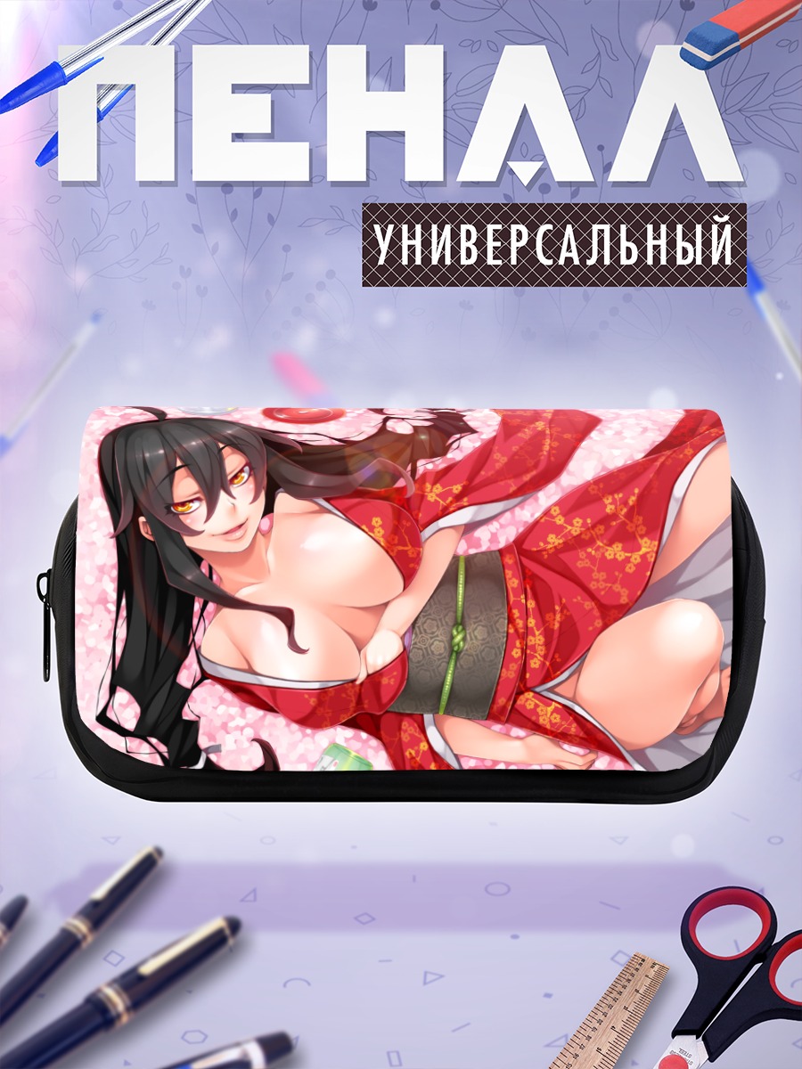 Пенал-косметичка Девушка в кимоно