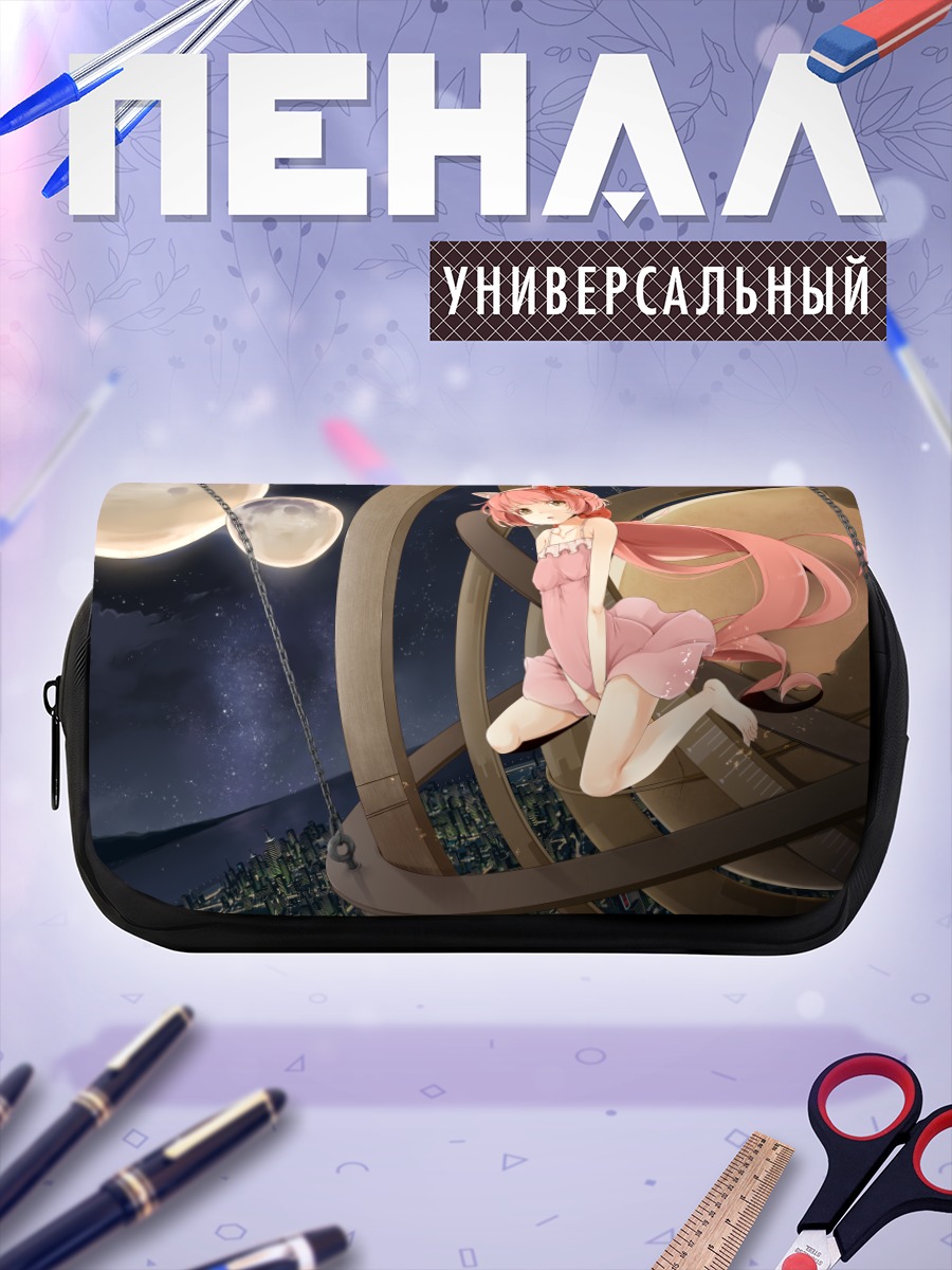 Пенал-косметичка Ироха Некомура на качелях