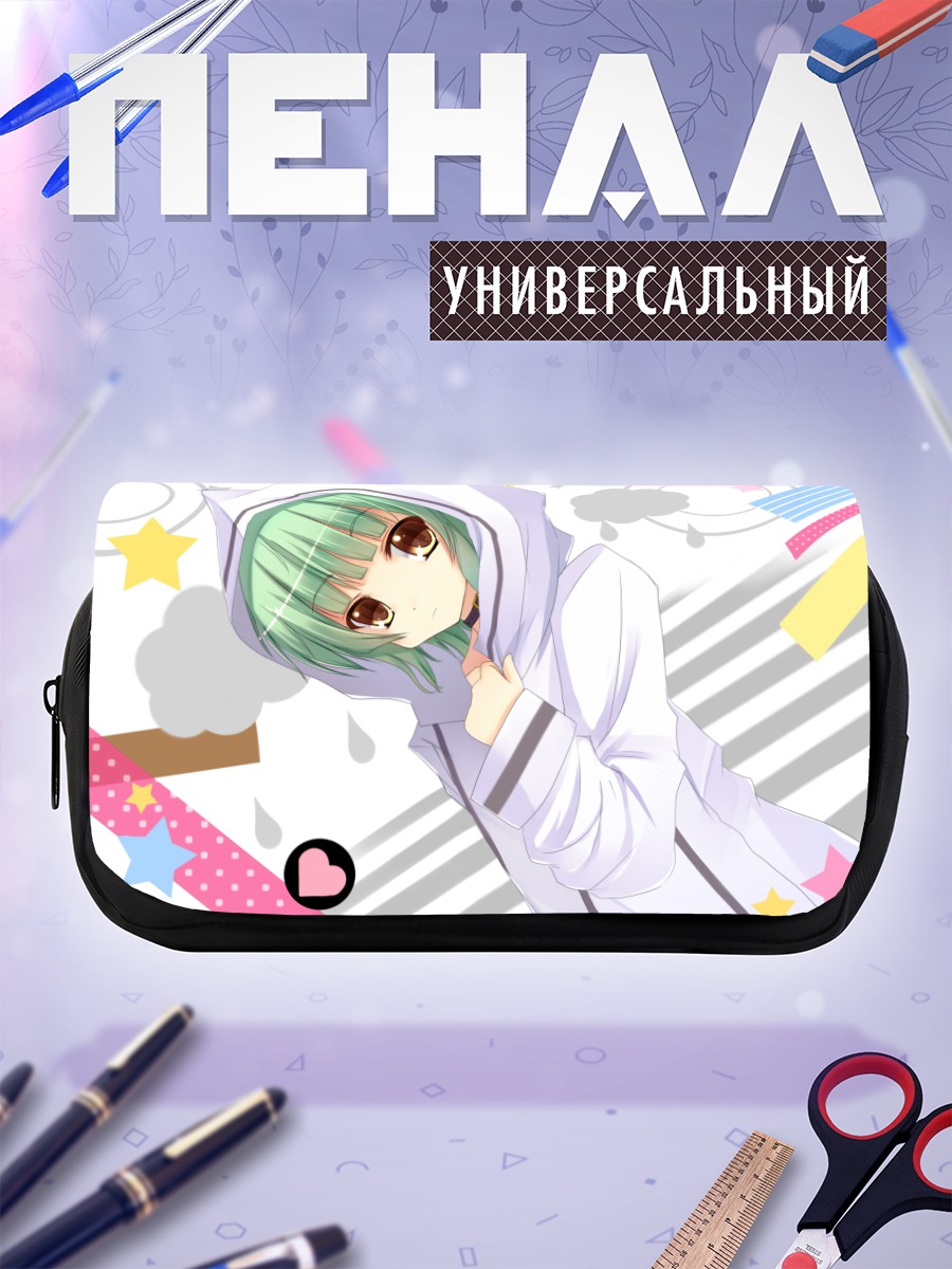 Пенал-косметичка Мику Хацунэ в худи