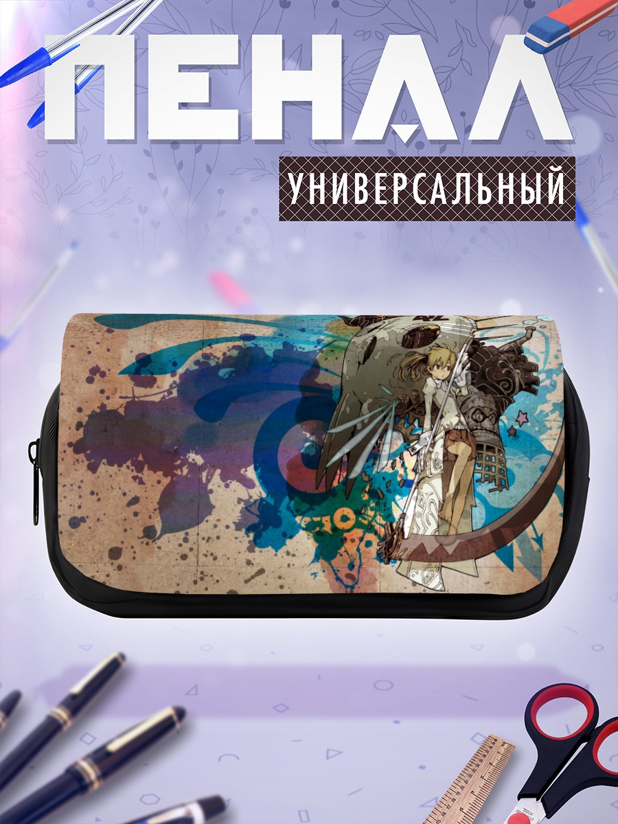 Пенал-косметичка Мака Албарн с косой