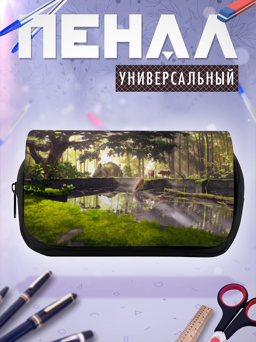 Пенал-косметичка Лесные руины
