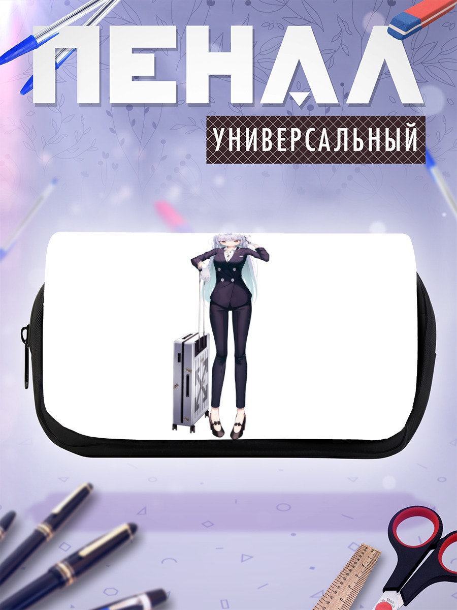 Пенал-косметичка Девушка в костюме