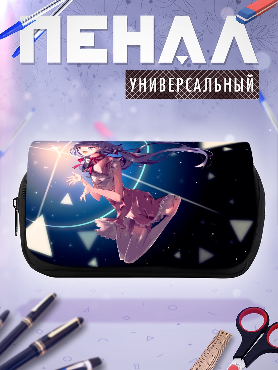 Пенал-косметичка Мику Хацунэ в сиянии